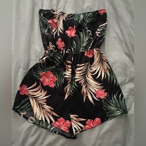 Tropical Romper NWOT